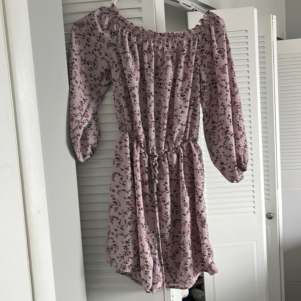 Pink-purple romper - dry goods